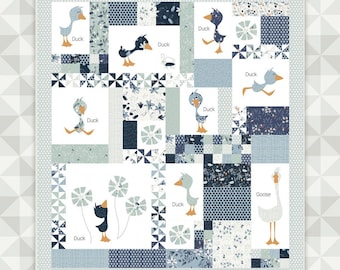 Duck Duck Goose Quilt Pattern from Meags and Me