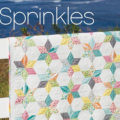 Sprinkles Baby Quilt Pattern by Jaybird Quiltsbaby Quiltstar Etsy
