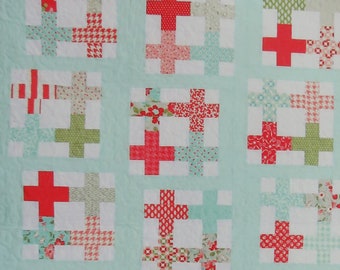 Tea Party Quilt Pattern by Cluck Cluck Sew