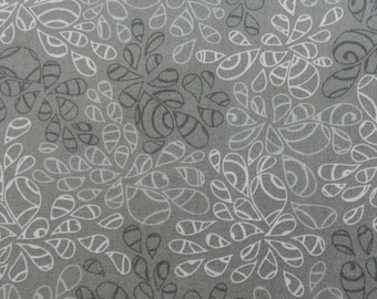 AGF Charcoal Blender*NE-120*1/2 Yard Increments*Gray Tonal Fabric*Gray Floral*Gray Background*Blender Fabric*Background Fabric*Tonal Floral*