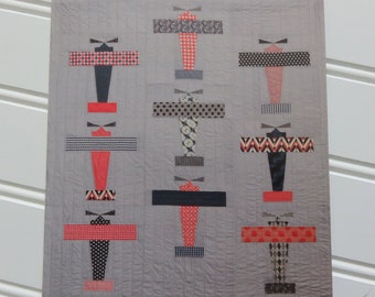 Flypast Quilt Pattern by Louise Papas