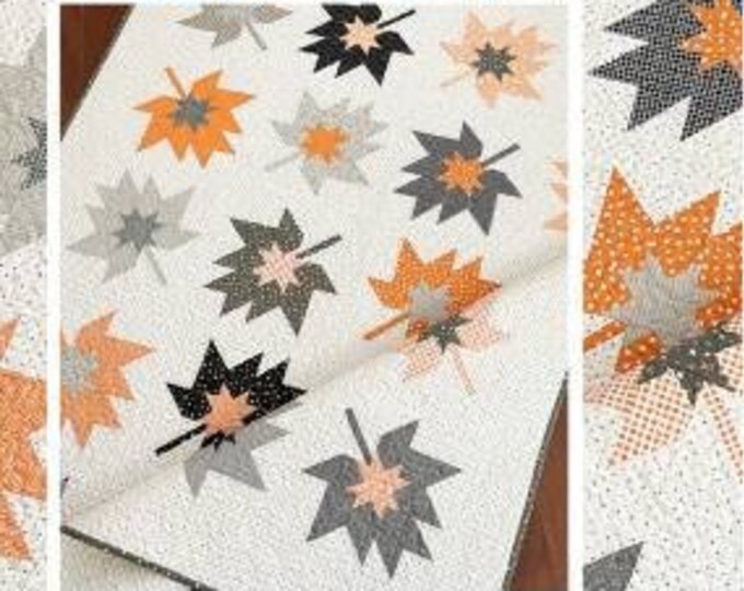 Forest Floor Quilt Pattern by Pattern Basket*autumn Quilt*leaves*autumn
