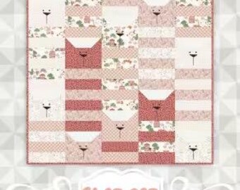 Flat Cat Quilt Pattern from Meags and Me