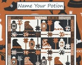 Name Your Potion Quilt Pattern from Coach House Designs