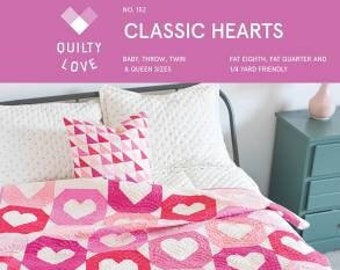 Classic Hearts Quilt Pattern