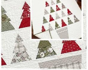 The Pattern Basket Oh Christmas Tree Quilt Pattern*Christmas Quilt*Christmas Tree Quilt*Christmas Tree Quilt*Christmas Quilts*