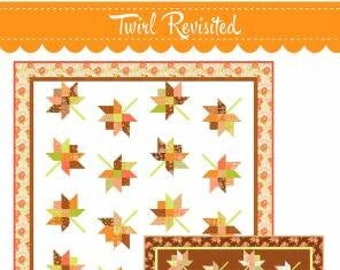 Twirl Revisited Quilt Pattern by Fig Tree & Co.