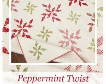 The Pattern Basket Peppermint Twist Quilt Pattern
