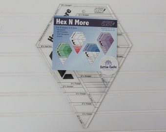 Hex N More Ruler by Jaybird Quilts