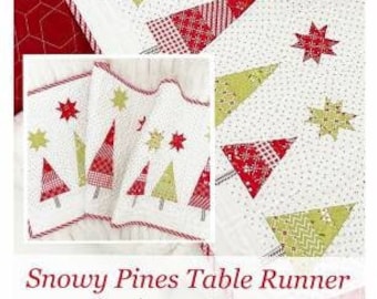The Pattern Basket Snowy Pines Table Runner Pattern