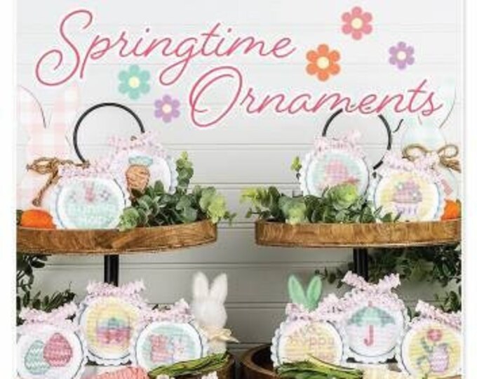 Featured listing image: Springtime Ornaments Cross Stitch Pattern by Its Sew Emma