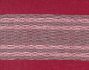 Moda Toweling 18" Enamoured Red (992 315) 1/2-YD Increments