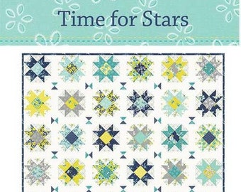 Time for Stars Quilt Pattern by Clark Street Quilts