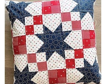 Five Star Pillow Pattern by Branch & Blume