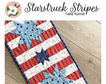 Starstruck Stripes Table Runner Pattern by Branch & Blume