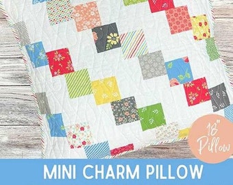 Mini Charm Pillow Pattern by The Tipsy Needle