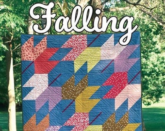 Falling Quilt Pattern by Villa Rosa