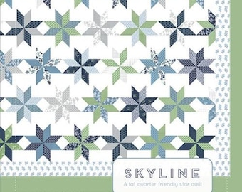 Skyline Quilt Pattern by Thimble Blossoms