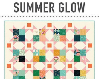 Summer Glow Quilt Pattern by Patchwork & Poodle