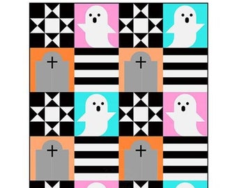 Ghost in the Graveyard Quilt Pattern by Corrine Sovey