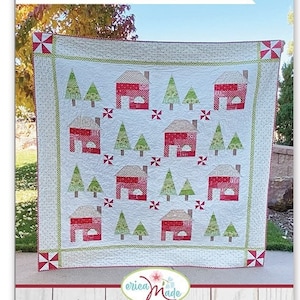 Frannie’s Tree Farm Quilt Pattern*Vintage Christmas*Christmas Quilt*Erica Made*Christmas Pattern*Tree Quilt*Christmas Tree