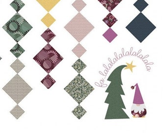 Fa La La Quilt Pattern from Meags and Me