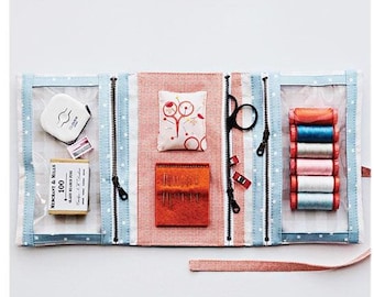 Make and Go Pouch Pattern by Aneela Hoey*Make and Go Pouch*Zipper Bag*Bag Pattern*Bag Pattern*Quilted Bag*Make Up Bag*Pouch Pattern*