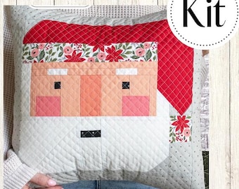 Sew Jolly Pillow Kit Featuring Berry & Pine by Lella Boutique