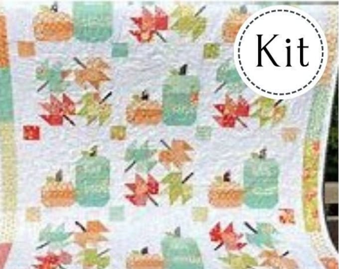 Featured listing image: Farm House Fall Quilt Kit