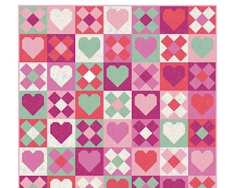 Be Mine Quilt Pattern by Pen and Paper Patterns