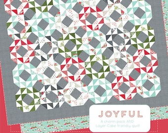 Joyful Quilt Pattern by Thimble Blossoms