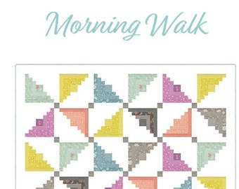 Morning Walk Quilt Pattern by Chelsi Stratton Designs