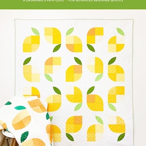 Memi&#39;s Lemons Quilt Pattern*Lemon Quilt Pattern*Lemons*Memi&#39;s Lemons*Cotton and Joy Lemon Quilt*Lemon Table Runner*Memi&#39;s Lemons*Lemon Quilt