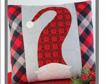 Gnome Alone Pillow Pattern by More Splash Than Cash