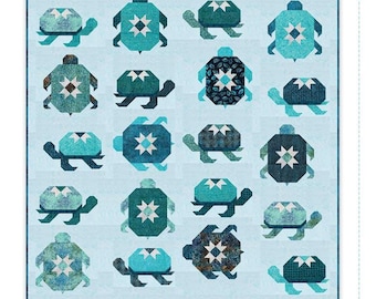 Turtle Migration Quilt Pattern by Bluebird Patterns