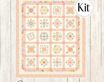 Primrose Path Quilt Kit featuring Pastel Prairie by My Sew Quilty Life (CCK 100206)