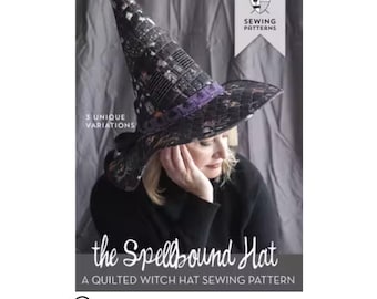 Spellbound Quilted Witch Hat Pattern from Melissa Mortenson