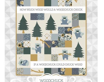 Woodchuck Chuck Quilt Pattern from Meags and Me