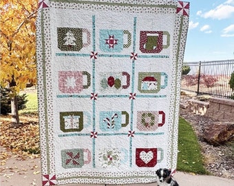 Cup O' Cheer Quilt Pattern by Erica Made