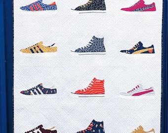 Kicks Quilt Pattern by Latifah Saafir Studios LLC