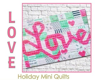 Love/Luck Mini Quilt Pattern