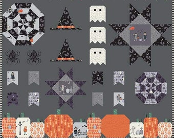 Spooky Sampler Quilt Pattern