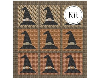 Hester's Hat Quilt Kit Featuring The Regions Beyond Collection