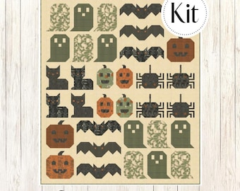 Haunting Good Time Quilt Kit Featuring Home Sweet Haunt by Stacy Iest Hsu for Moda
