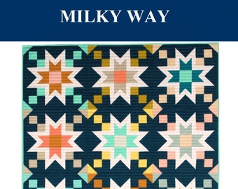Milky Way Quilt Pattern by Satomi Quilts LLC
