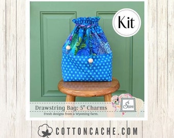 Drawstring Bag: 5" Charms Kit (CCK 100154)