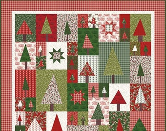 Pine Hollow Patchwork Forest Quilt Pattern