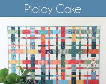 Plaidy Cake Quilt Pattern