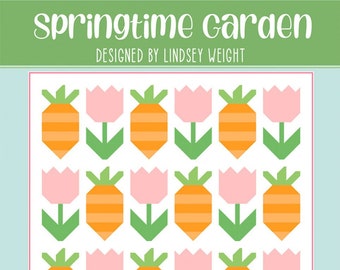 Springtime Garden Quilt/Table Runner Pattern