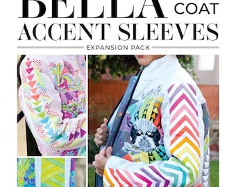Bella Accent Sleeves - FPP Expansion Pack (for Bella Quilted Coat) Pattern